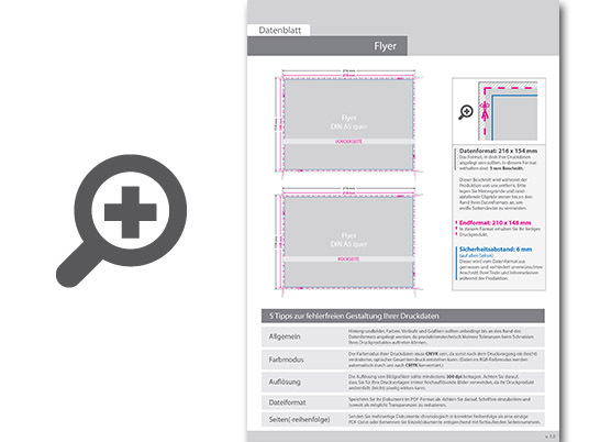Product Bild flyer_din_a5_quer_(21_0_cm_x_14_8_cm)__beidseitig_bedruckt