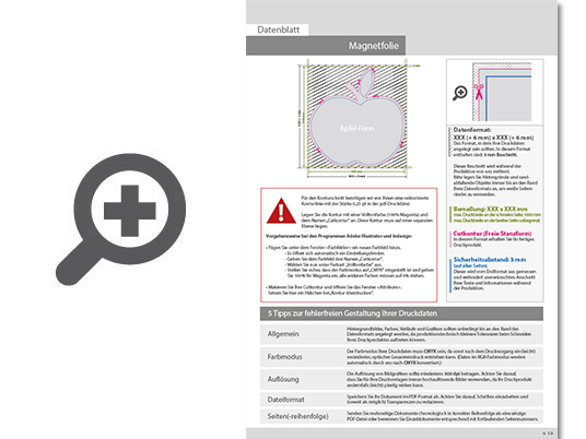 Product Bild hochwertige_kfz-magnetfolie_in_apfel-form